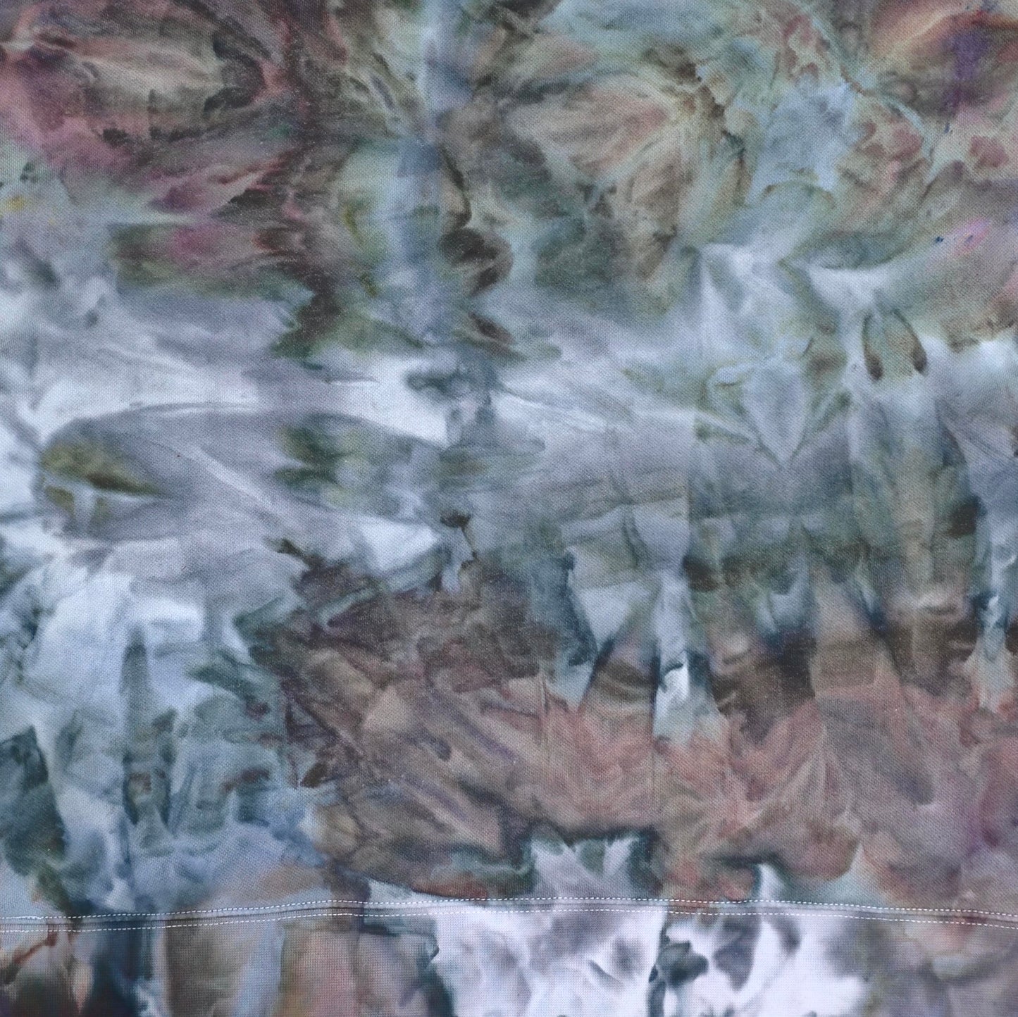 Women's Tie Dyed Cropped Hoodie, Hand Dyed Cropped Hoodie in Liquid Kaleidoscope