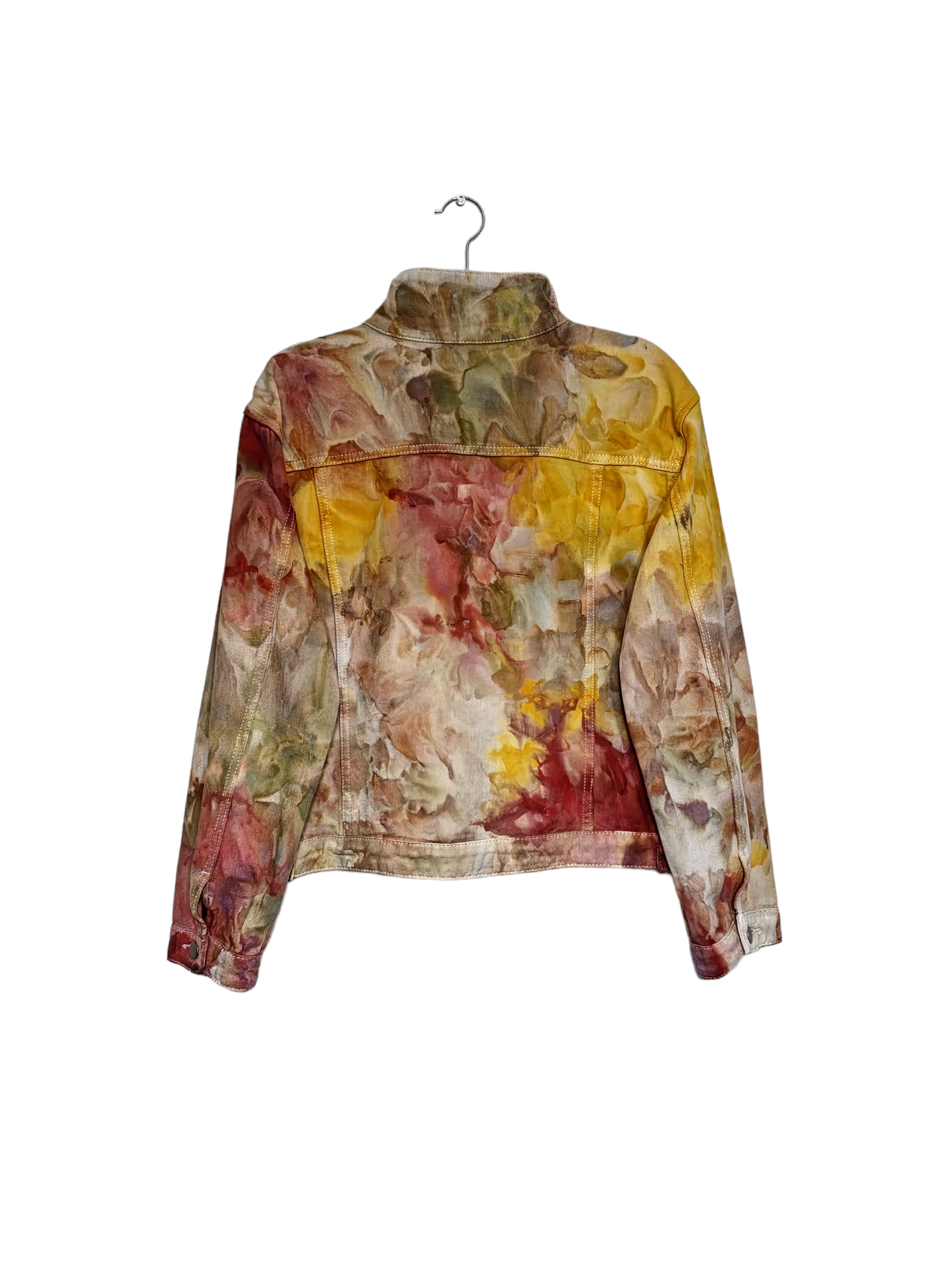 Womens Denim Jacket - Liquid Fire Stones