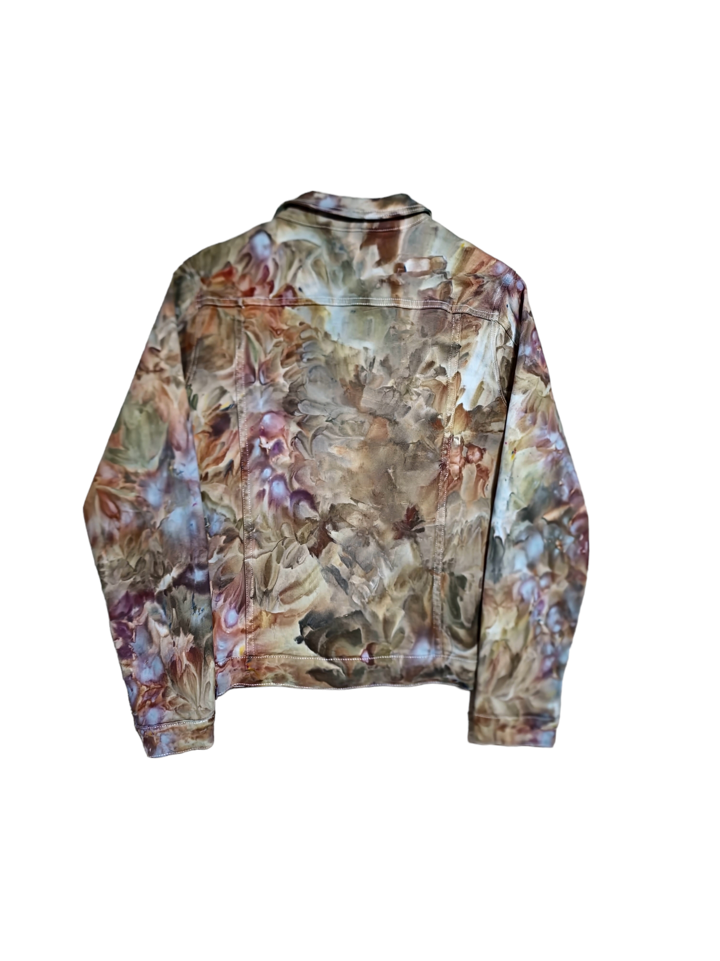 Unisex Relaxed Fit Denim Jacket in Liquid Grand Canyon