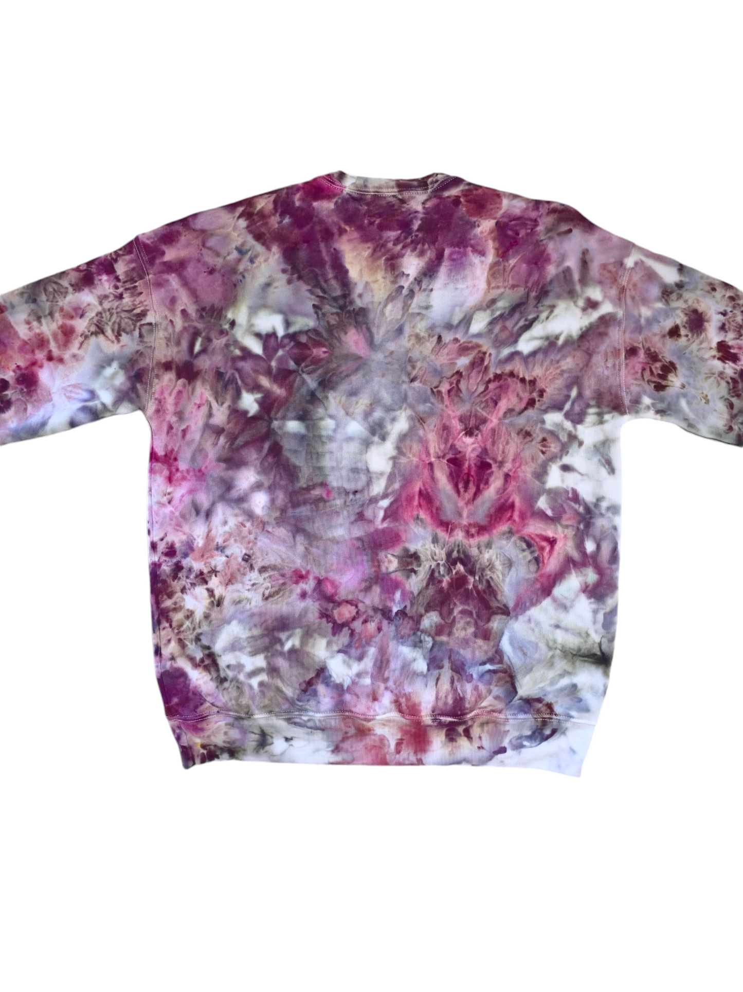 Liquid Peonies Crewneck Tie Dye Sweatshirts