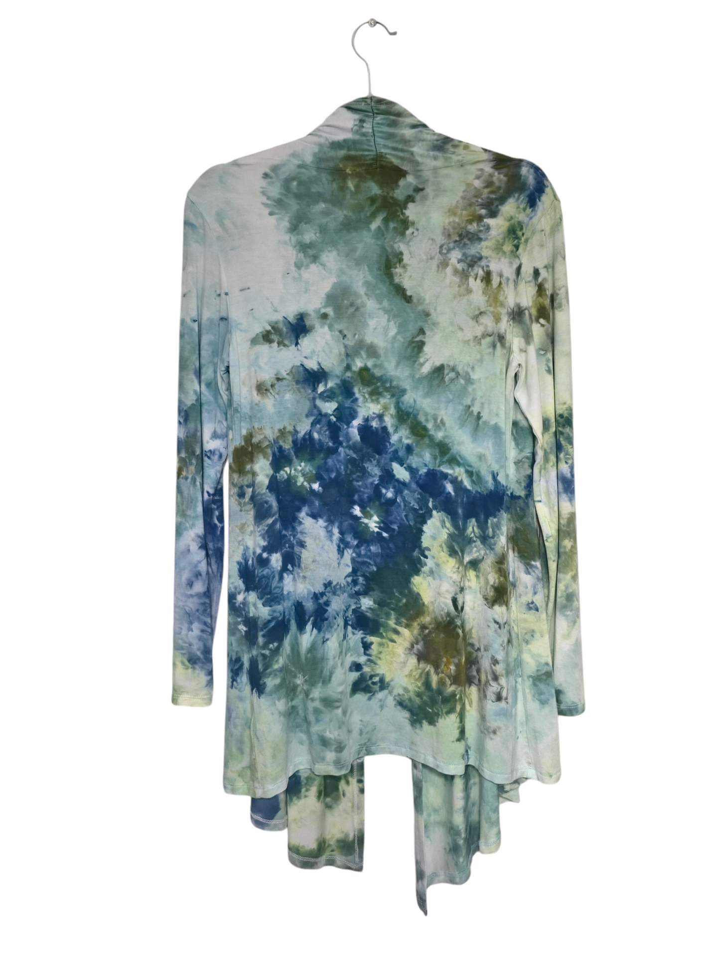 Lightweight Open Front Cardigan, Tie Dye Cardigan