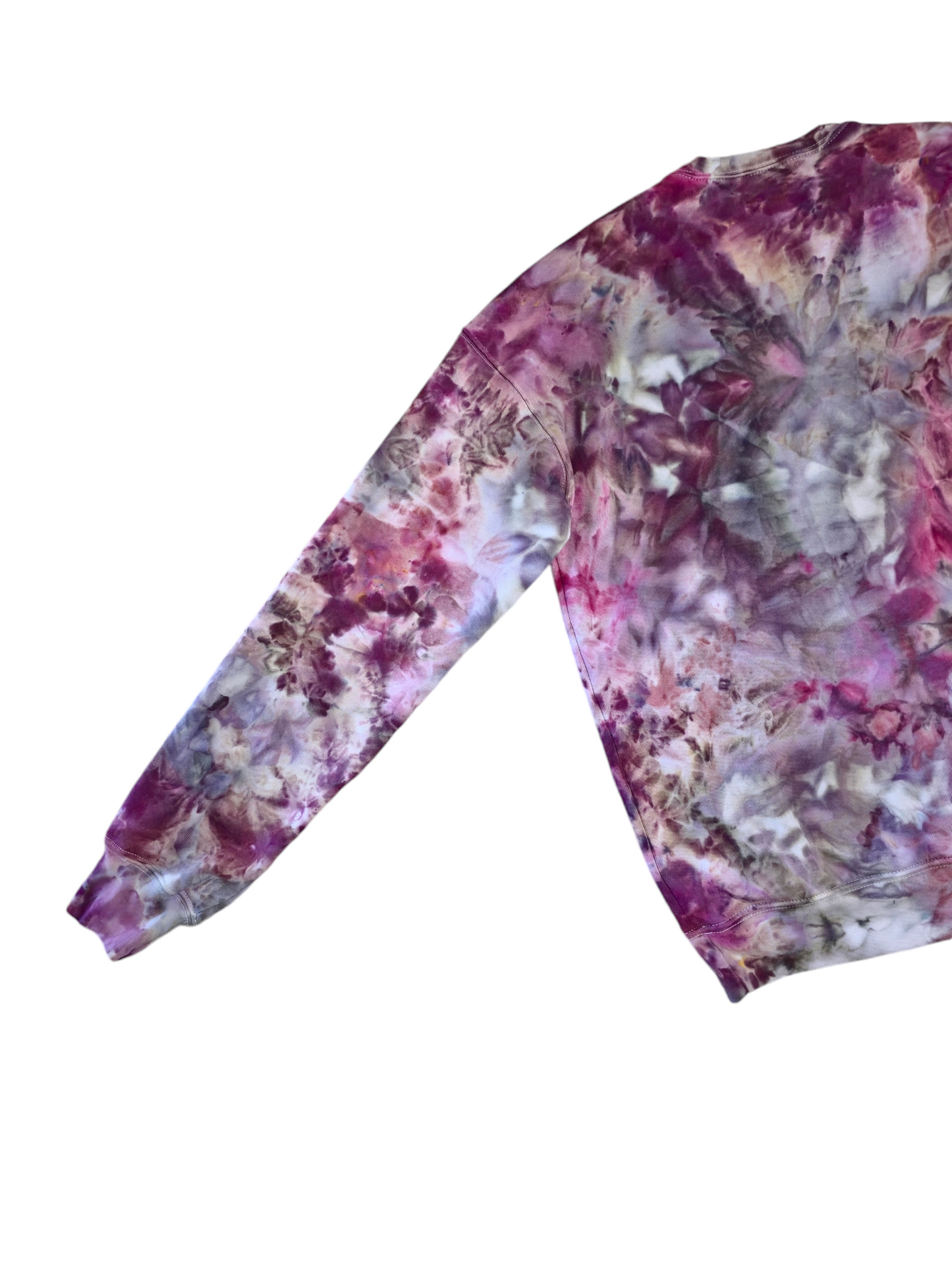 Liquid Peonies Crewneck Tie Dye Sweatshirts