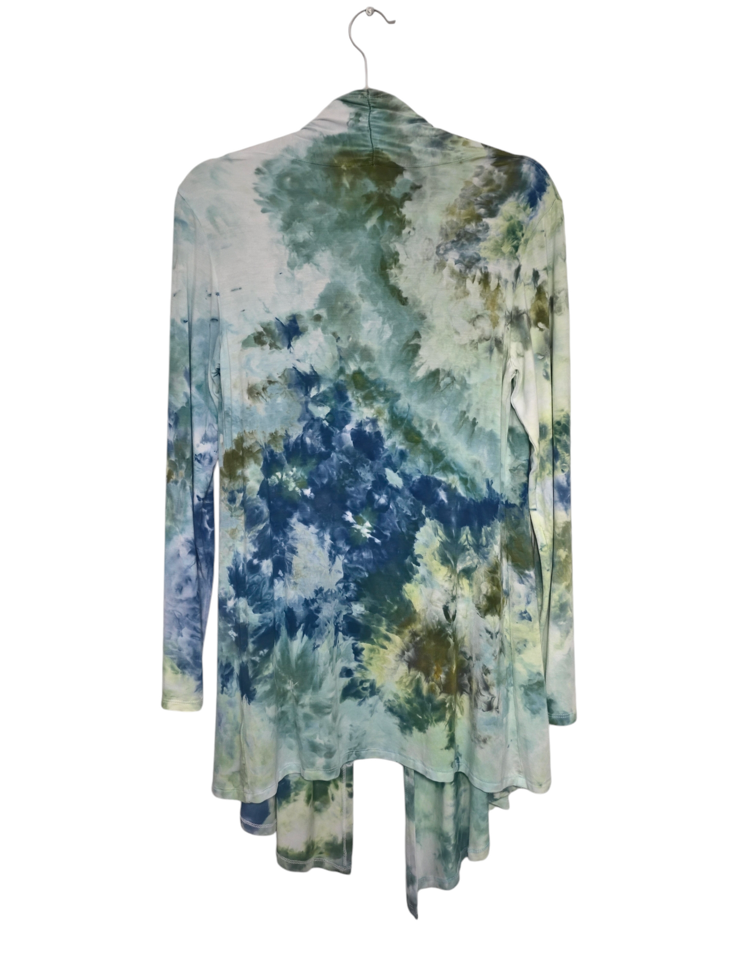 Lightweight Open Front Cardigan, Tie Dye Cardigan