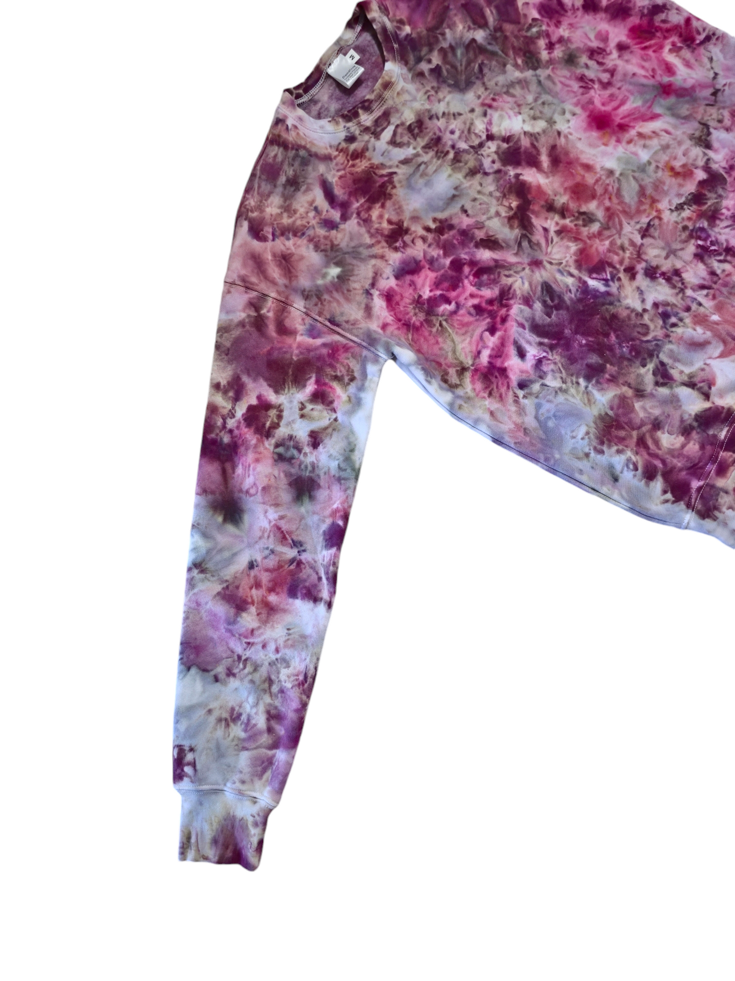 Liquid Peonies Crewneck Tie Dye Sweatshirts