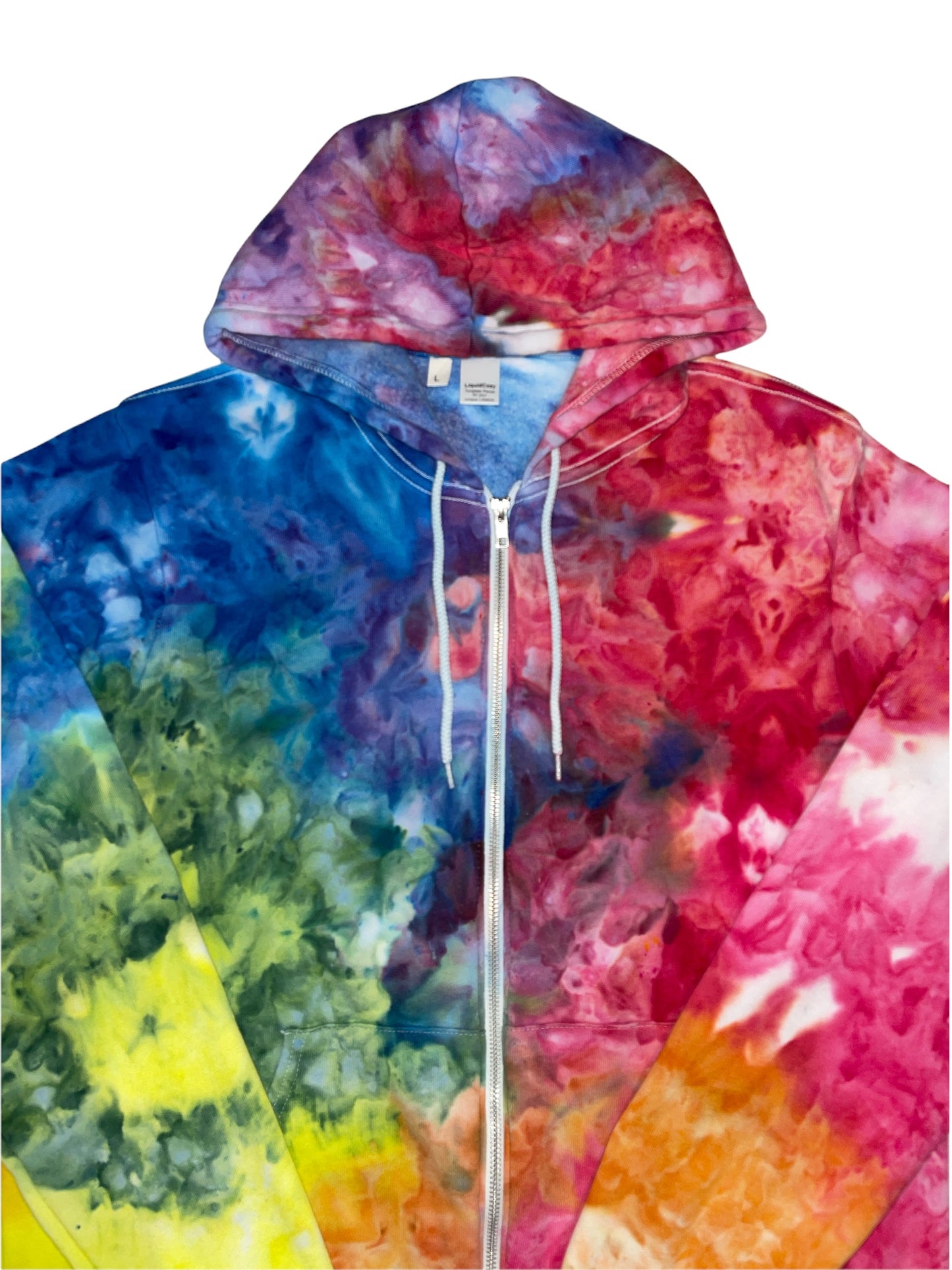 Zip Hoodies - Liquid Confetti