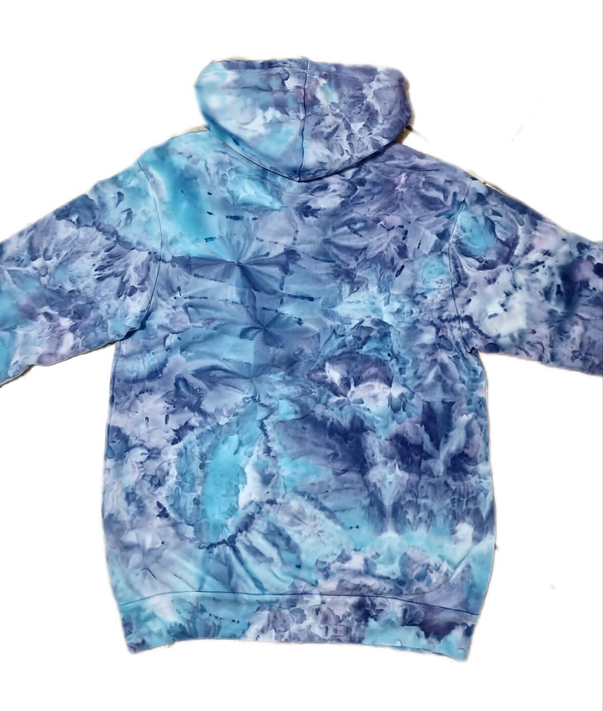 Liquid Miami Oceans Hand Dyed Hoodie or Zip Up Hoodie, Tie Dye Sweatshirt