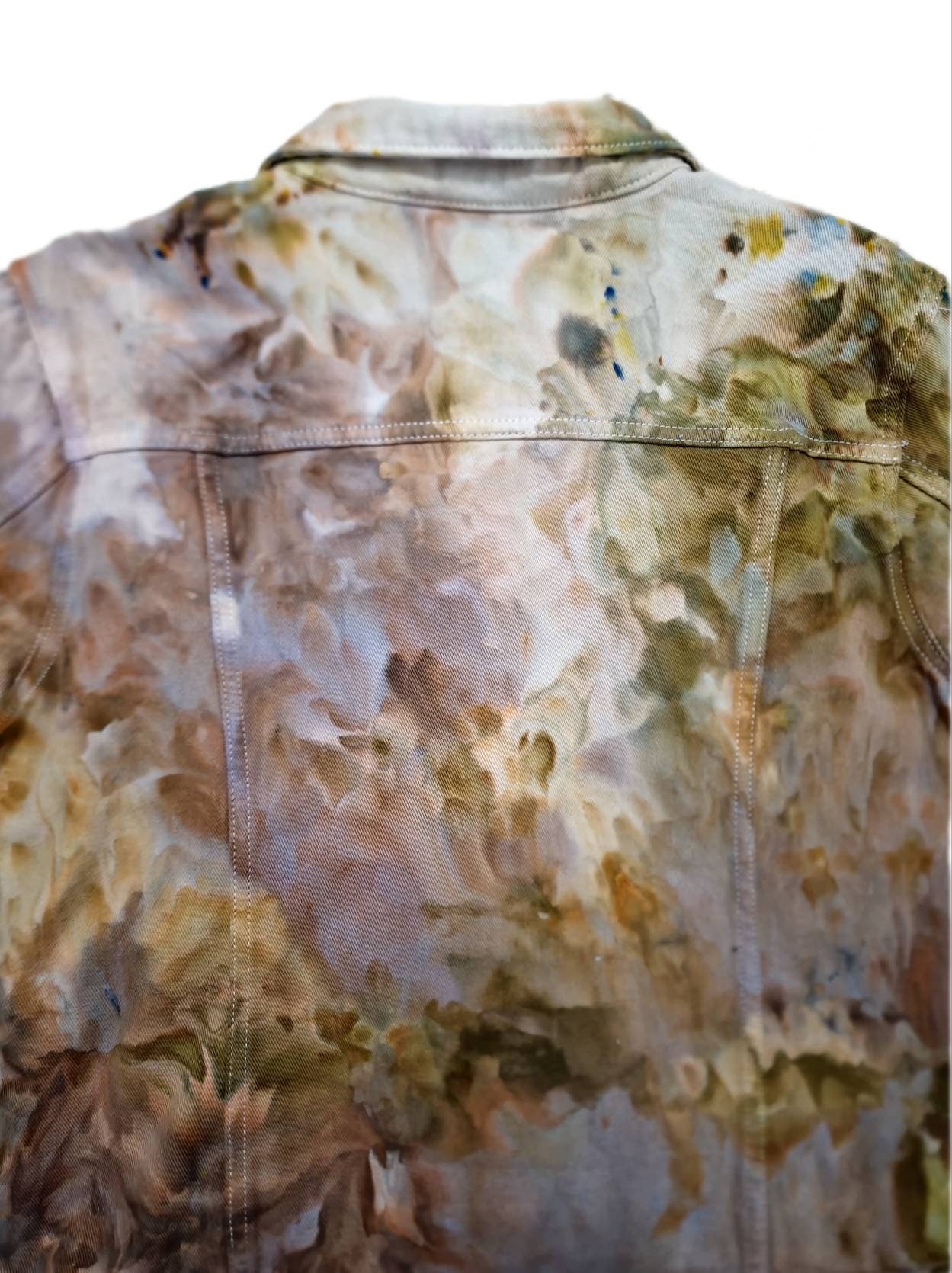 Liquid Gold Sunshine Tie Dye Denim Jacket