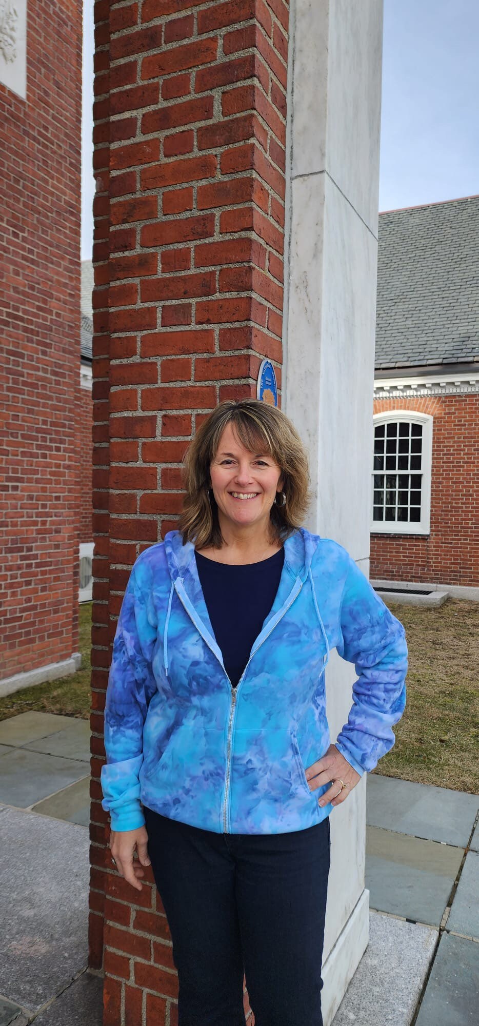 Liquid Miami Oceans Hand Dyed Hoodie or Zip Up Hoodie, Tie Dye Sweatshirt