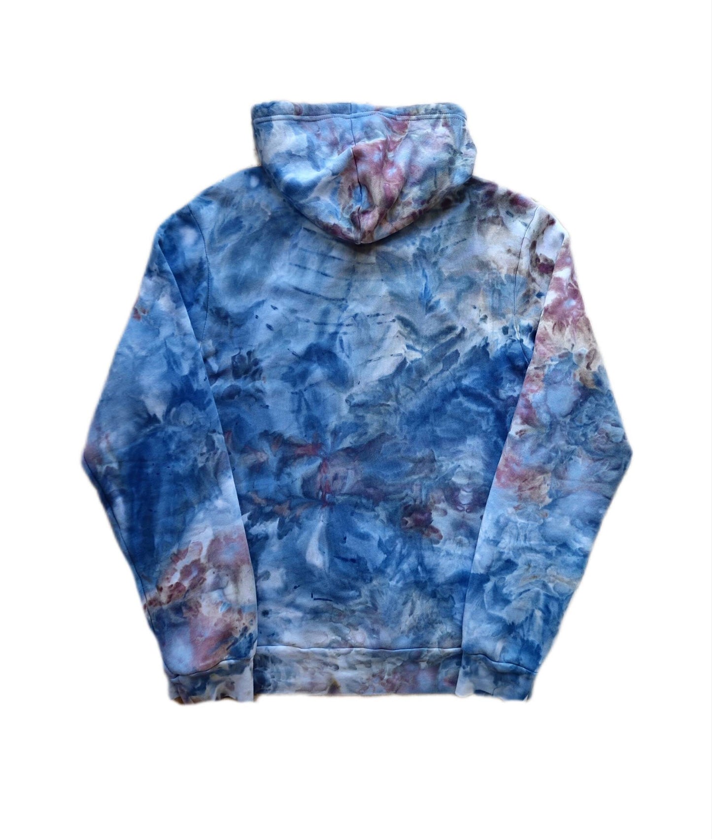 Liquid Sky Hand Dyed Hoodie or Zip Up Hoodie, Tie Dye Sweatshirt