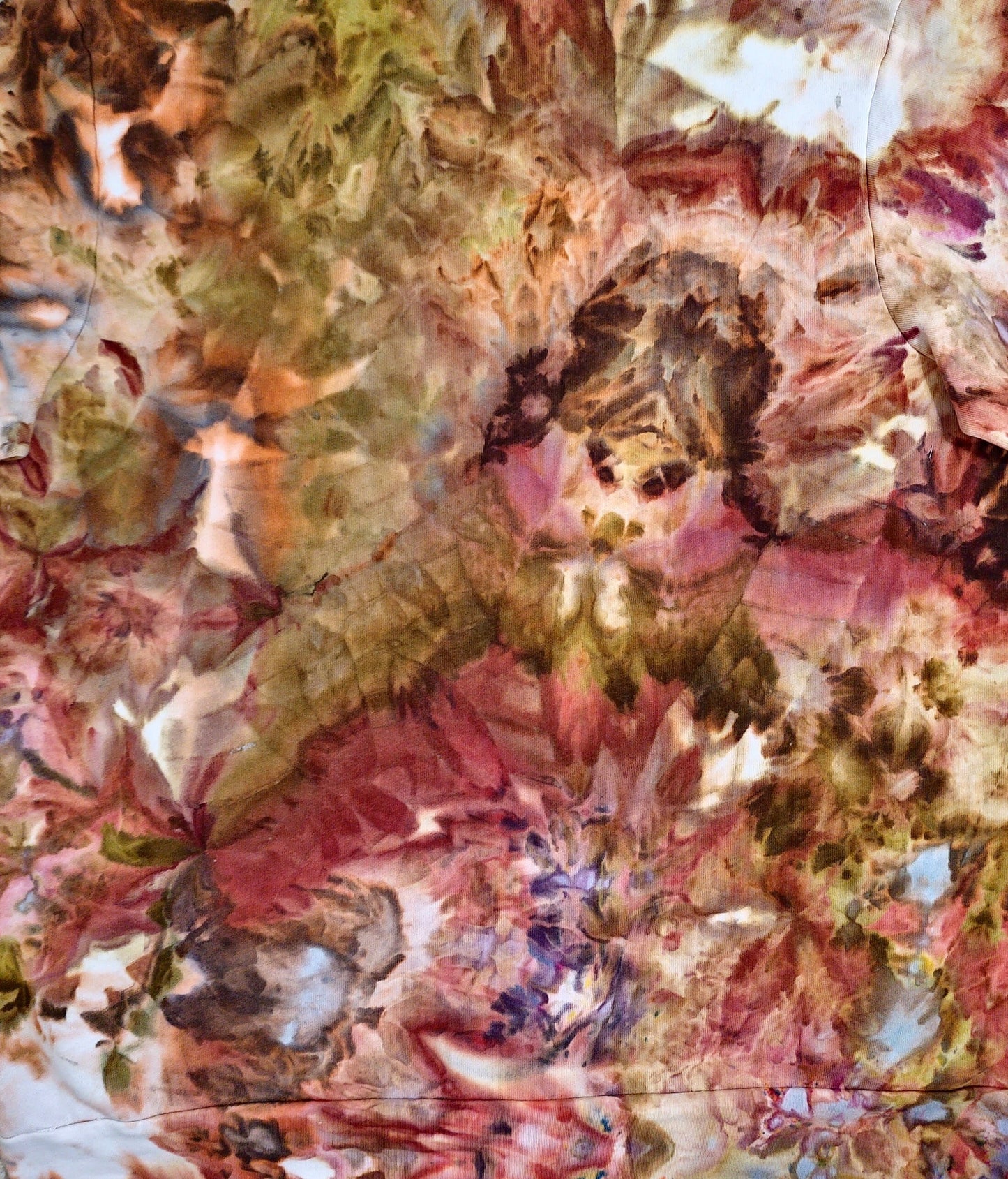 Liquid Earth Hand Dyed Hoodie or Zip Up Hoodie, Tie Dye Sweatshirt