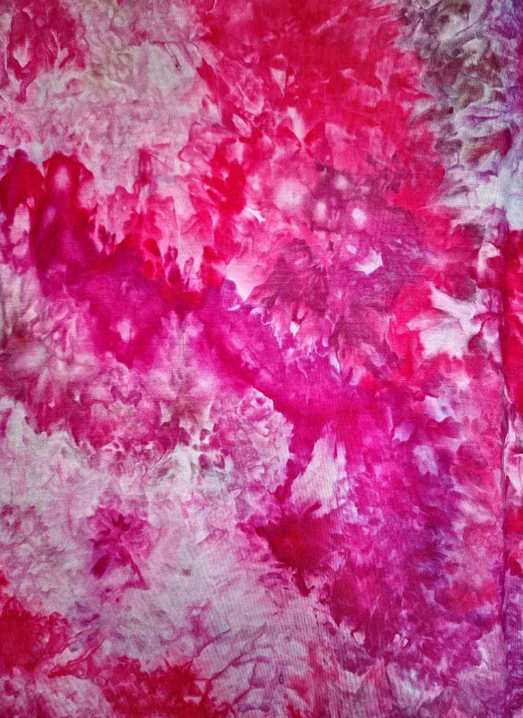 Liquid Rose Garden Lightweight Open Front Cardigan, Tie Dye Cardigan