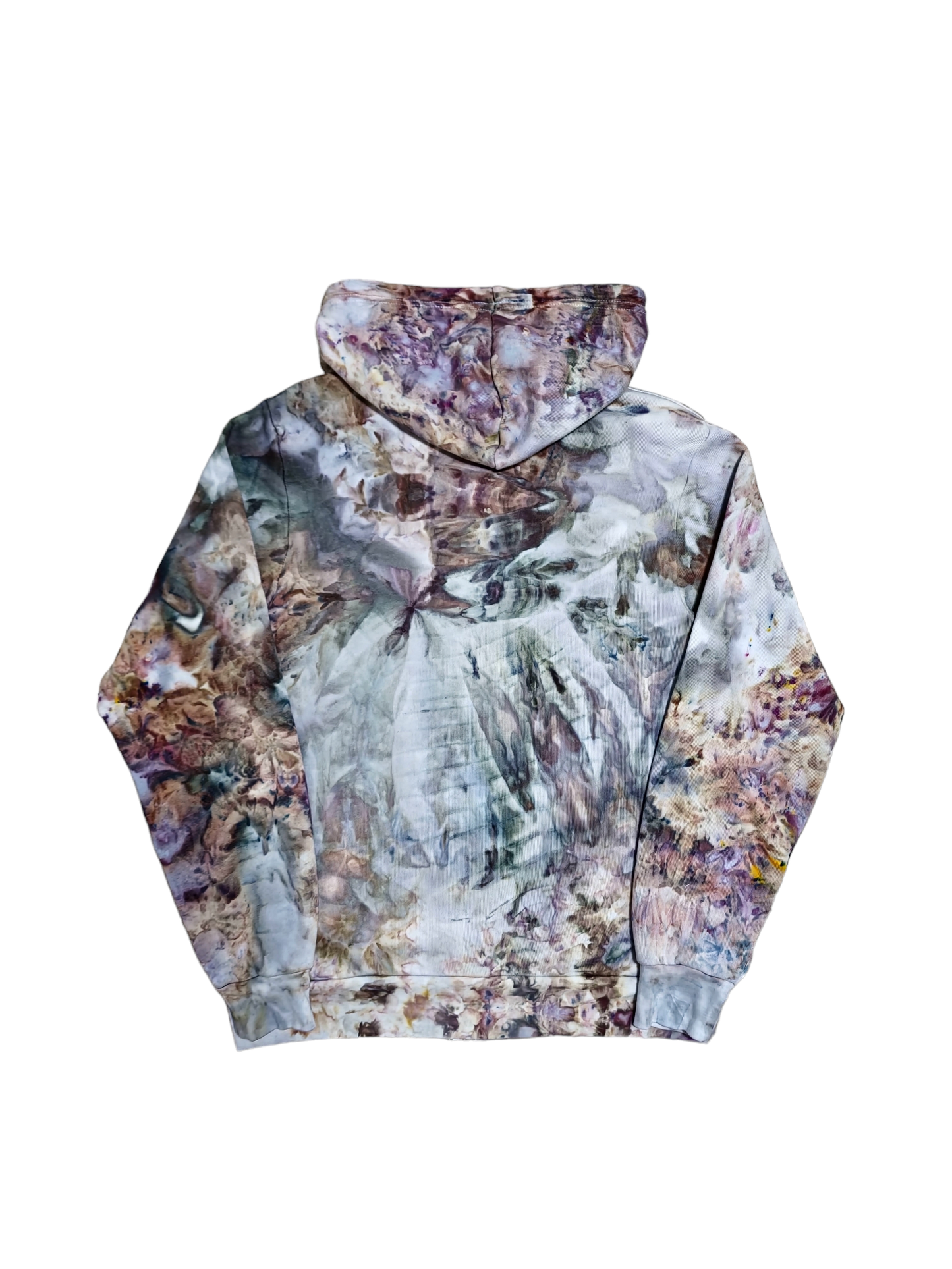 Liquid Marble Hand Dyed Hoodie or Zip Up Hoodie, Tie Dye Sweatshirt