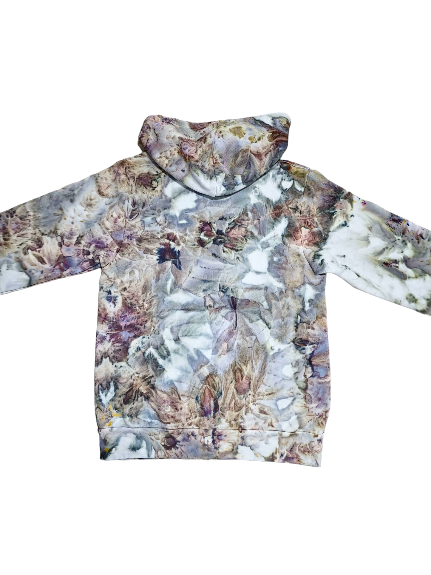 Liquid Marble Hand Dyed Hoodie or Zip Up Hoodie, Tie Dye Sweatshirt