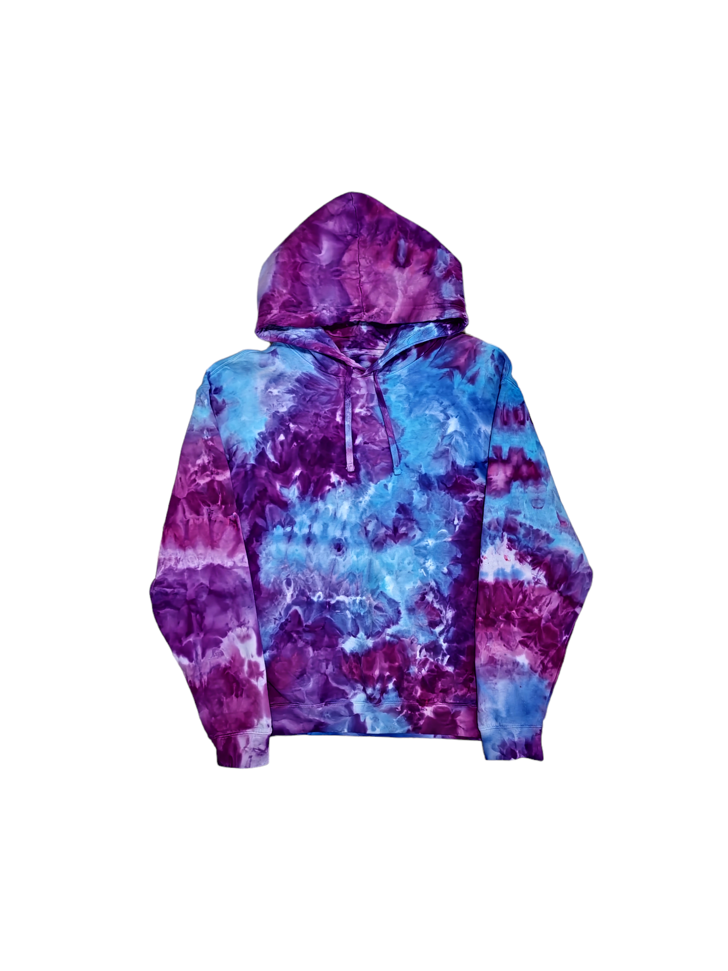 Liquid Amethyst Hand Dyed Hoodie, Crewneck or Zip Up Hoodie, Tie Dye Sweatshirt