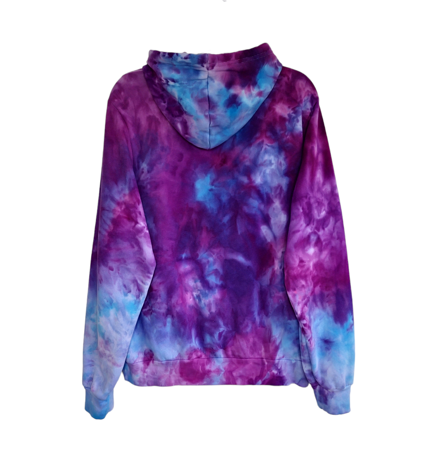 Liquid Amethyst Hand Dyed Hoodie, Crewneck or Zip Up Hoodie, Tie Dye Sweatshirt