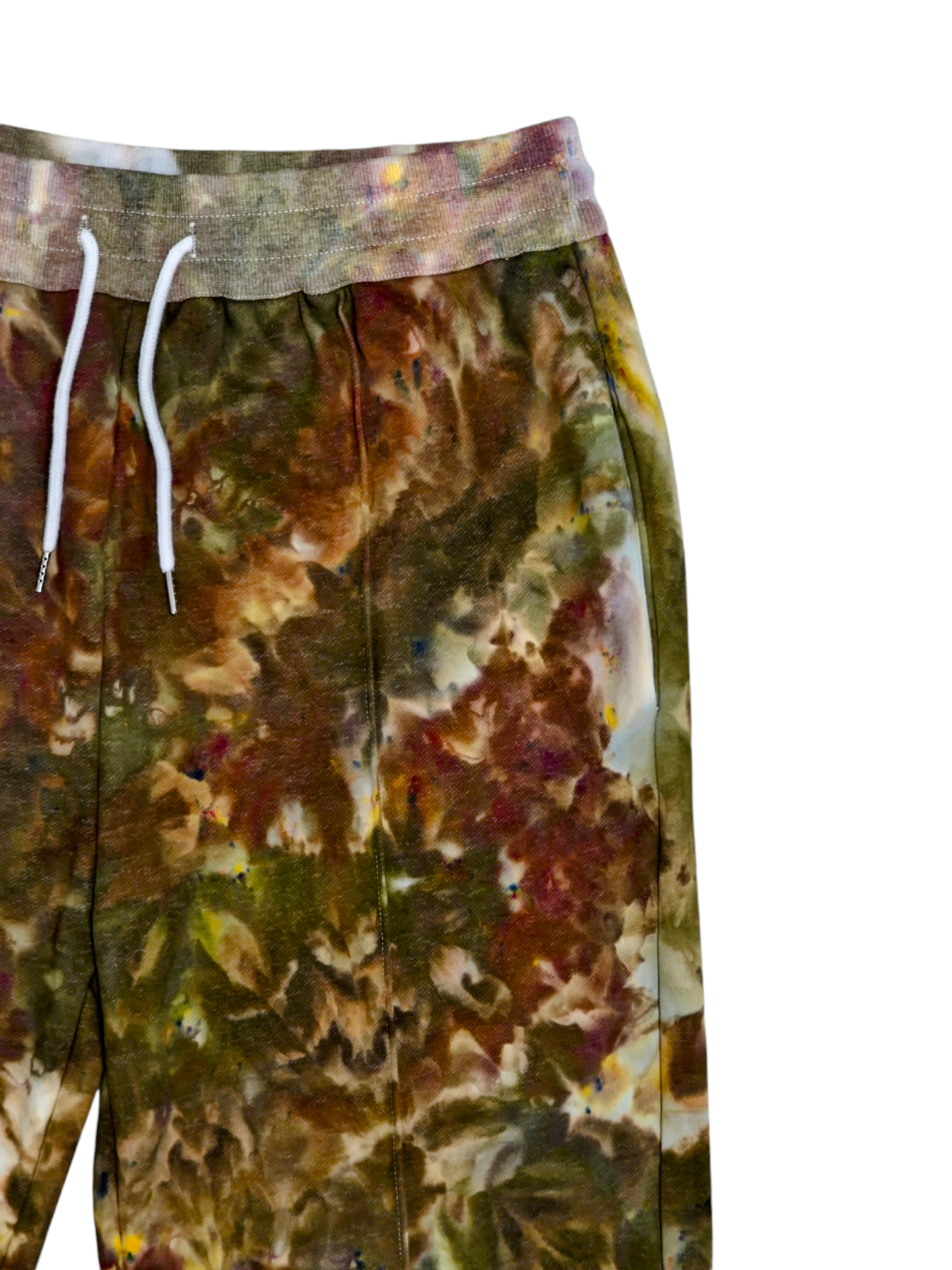 Women's Tie Dye Wide Leg Sweatpants, Tie Dye Lounge Pants in Liquid Tapestry