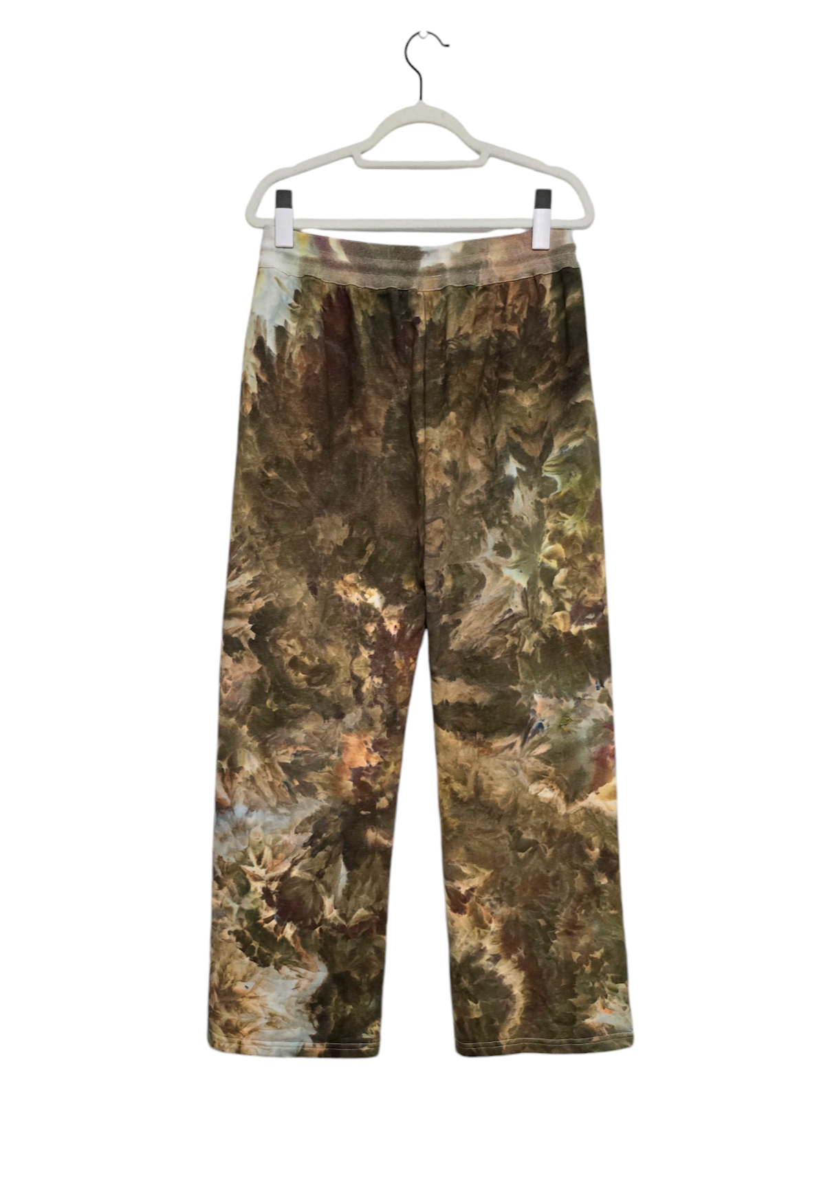 Women's Tie Dye Wide Leg Sweatpants, Tie Dye Lounge Pants in Liquid Tapestry