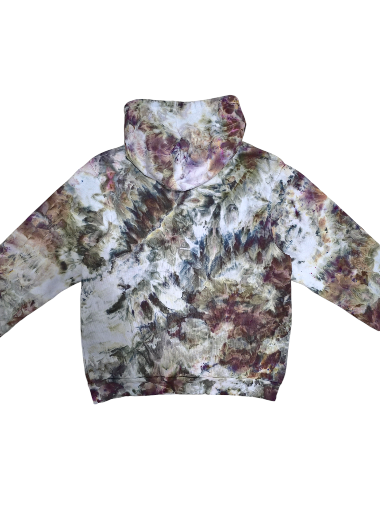 Liquid Marble Hand Dyed Hoodie or Zip Up Hoodie, Tie Dye Sweatshirt