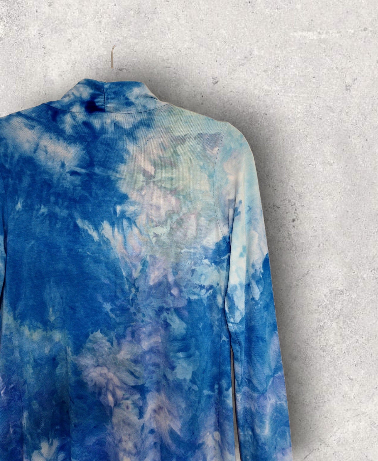 Liquid Cloud Lightweight Open Front Cardigan, Tie Dye Cardigan