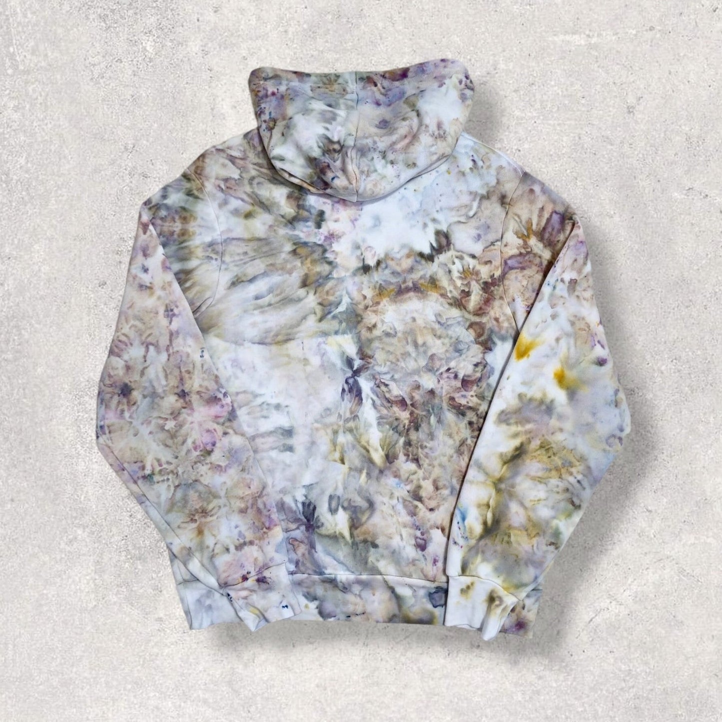 Liquid Marble Hand Dyed Hoodie or Zip Up Hoodie, Tie Dye Sweatshirt