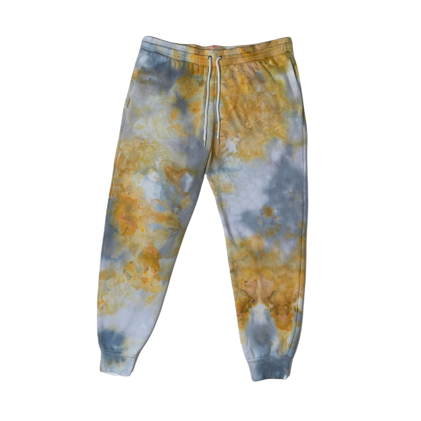 Liquid Metals Hand Dyed Joggers, Tie Dye Sweatpants